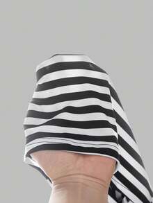 Modmama 孕妇休闲舒适吊带背心 - 黑與白 - 查看 15