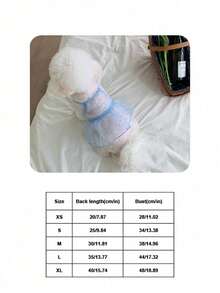 PETSIN 透气网眼连衣裙，适用于狗狗和猫咪，包括泰迪犬、博美犬、贵宾犬、比熊犬和其他小型犬种。 - 彩色 - 查看 17