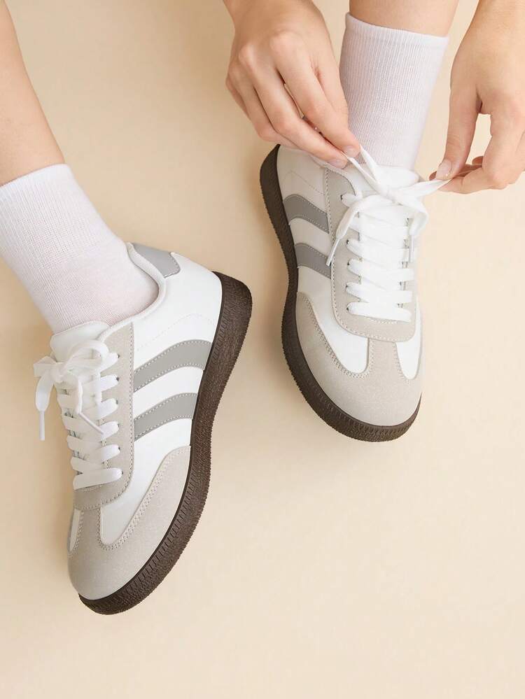 CUCCOO EASI Black German Shepherd Sneakers For Women, 2026 New Spring/Autumn Thick Sole Platform Casual Trainers For Christmas