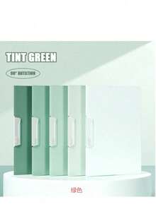 5 tập hồ sơ khổ A4 màu ombre có nắp mở xoay, chống thấm nước, chống bụi, dùng để đựng giấy tờ học tập, tài liệu văn phòng, giấy vẽ, đồ dùng học tập. - Nhiều màu - Xem 8