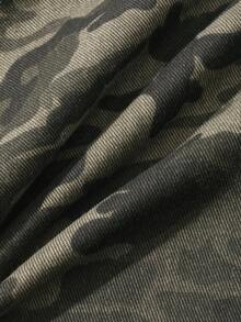 DAZY Celana Jeans Pria Motif Kamuflase Kasual Musim Semi - MultiWarna - View 6