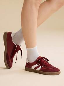 CUCCOO EASI Women's Casual Sneakers - Red - View 9