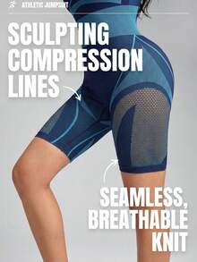 Innovista Women's Mesh Patchwork Sheer Backless Camisole Jumpsuit Tennis Outfit - Blue - View 2