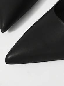 Mnmlis Zapatos de tacón para mujer - Negro - Ver 5