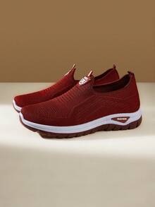 CUCCOO EASI Women Casual Shoes - Burgundy - View 3