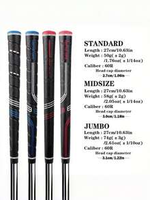 Golf Club Grip CP2 PRO/WARP Rubber Adhesive Gripper, Universal Handles For Men And Women - Blue - View 4