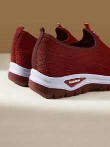 CUCCOO EASI Women Casual Shoes - Burgundy - View 4