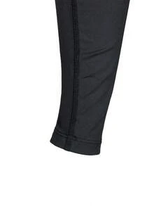 Manfinity Acti Log Men's Long Sleeve Turtleneck Sports T-Shirt - Black - View 4