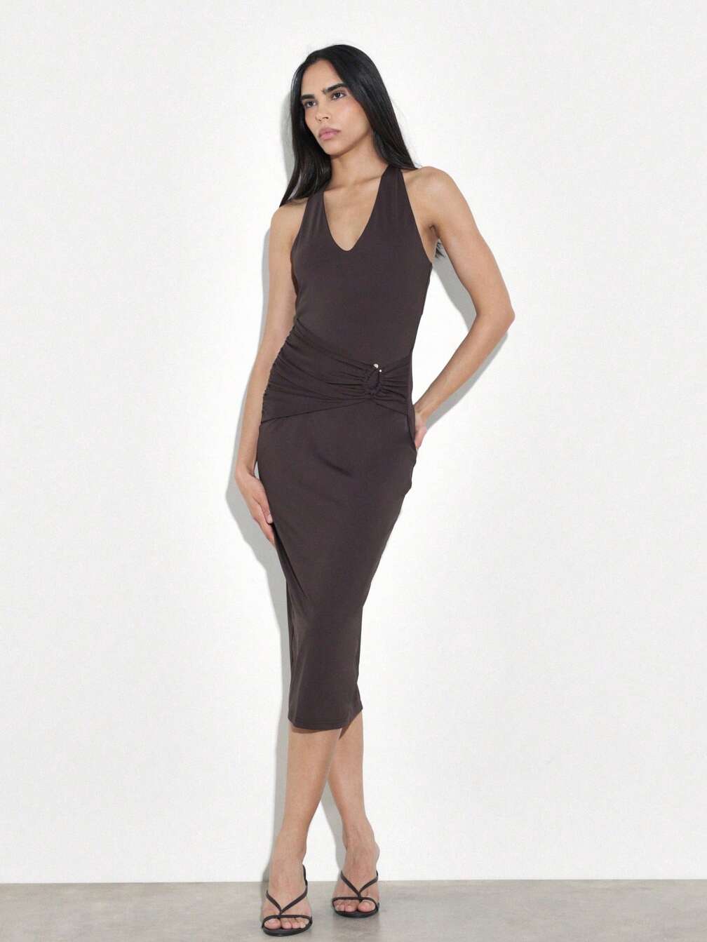 cocktail dresses for a fall wedding DRESSTELLS Vintage Dress Women Guest Black XS Valentines Day Trendy Long and Short Color:Other Color loafg