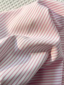 Elamini Women's Sleeveless Striped Ruffle Hem Casual Summer Tank Top And Mini Skirt 2 Pieces Set - Pink - View 6