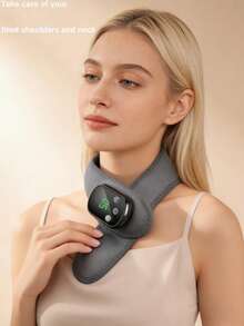 Teckwe Electrically Heated Neck Care Home Device For Massage, Neck Warmth 1800 M Ah - Multicolor - View 1
