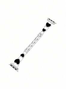 Teckwe Heart Shaped Watch Strap, Suitable For Smart Ladies' Watches 38/40/41/S10S11-42MM Smart Watch Series Bracelet - Multicolor - View 9