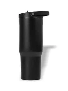 Sports Water Bottle HydroJug 32oz Portable Sweat Absorption Sun Protection Leakproof Solid Versatile Outdoor Daily Unisex Black SPTBLACSTDSPT1 - Black - View 4