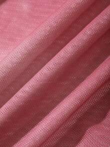 DAZY Đầm midi trễ vai xếp ly in hoa thanh lịch dành cho nữ, thích hợp cho mùa xuân/hè. - Hồng - Xem 11