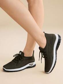 CUCCOO EASI Women Casual Shoes - Army Green - View 8