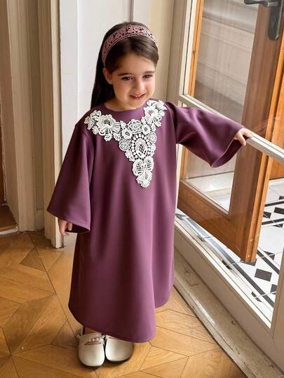 DAZY فستان خريفي للفتيات (أطفال صغار)