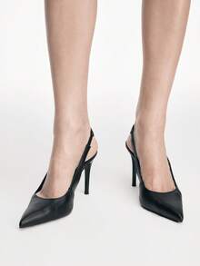 Mnmlis Zapatos de tacón para mujer - Negro - Ver 8