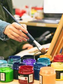 Bộ 4 chai nhựa đựng đồ đường kính 7cm có nắp đậy - Chai đựng sơn, hộp đựng kem dưỡng da & mặt nạ, hũ đựng kem dưỡng mắt & kem dưỡng da mặt, chai mẫu PET miệng rộng trong suốt, hộp đựng mỹ phẩm có thể tái sử dụng. - trắng - Xem 5