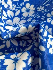 Swim Mod-D 女士随机印花吊带比基尼上衣，春夏款 - 彩色 - 查看 7