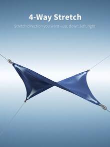 Innovista Women's Mesh Patchwork Sheer Backless Camisole Jumpsuit Tennis Outfit - Blue - View 5