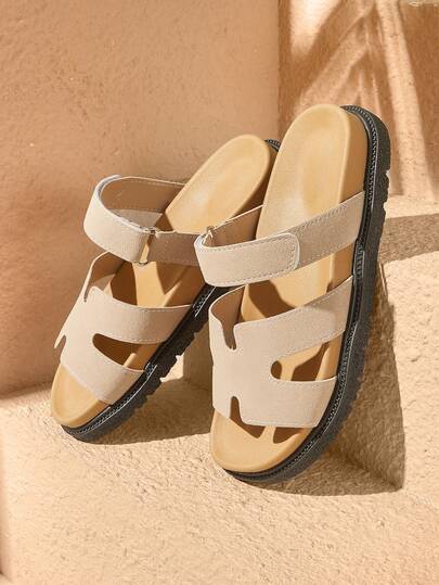 HighSole Women's Thick-Soled Sandals, New Thick-Soled Sandals, Black Roman Style Sandals, Non-Slip Multi-Functional Fashion Sandals, Summer Casual Beach Sandals