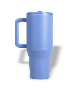 Sports Water Bottle HydroJug Traveler 40oz Portable Sweat Absorption Leakproof Lightweight Solid Versatile Outdoor Unisex Blue CUPLTBLSTDCUP1 - Blue - View 3