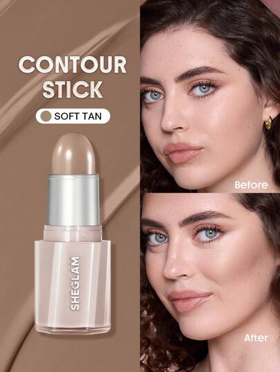 SHEGLAM Buttery Buff 修容與古銅色棒-Soft Tan 品牌 美容 化妝 化妝品 適合女性與女孩 完美搭配冬季春季 Y2K 時尚 流行 生日 情人節禮物 假期 派對準備就緒 最佳顏色