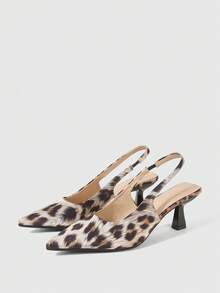 Frosted leopard print