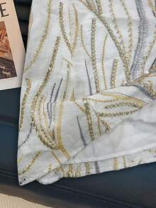 Airaco Women's Retro V-Neck Sleeveless Sequin Tank Top, Fashion Summer - White - View 5