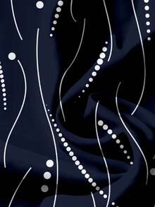 Rusticease Camisa casual de mujer con estampado de lunares retro, estilo minimalista adecuado para el verano - Multicolor - Ver 4