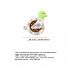 PETSIN Creative Plush Animal Shaped Dog Toy, TPR Leakage Food Detachable, Interactive Play For Dogs - Multicolor - View 13