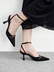 CUCCOO BIZCHIC Women's High-Heeled Shoes - Black - View 3