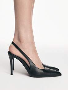 Mnmlis Zapatos de tacón para mujer - Negro - Ver 9