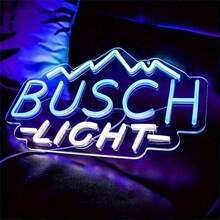 这款LED氛围霓虹灯采用全新设计的“BUSCH”字样，配备USB接口，适用于广告牌、节日装饰、酒吧装饰和一般氛围营造。 - 彩色 - 查看 7