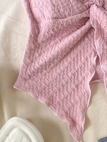 SHEIN 少女时尚休闲无袖背心 - 粉色 - 查看 5