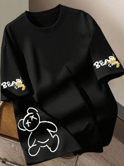 Resyla 女士休闲印花圆领短袖T恤