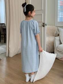 DAZY Tween Girls' Casual Home Clothes For Fall - Brown - View 2