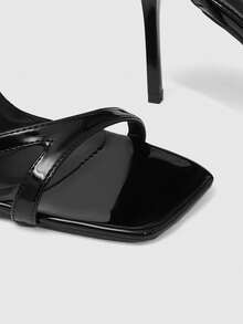 CUCCOO SZL Women Heeled Sandals - Mirror black - View 5