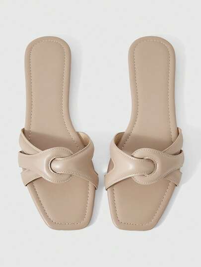 Sleekvia 2026 New Square Toe, Fashionable Multi-Functional Women's Summer Sandals