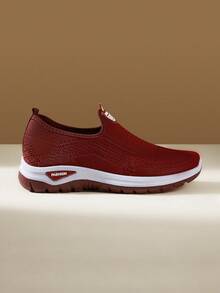 CUCCOO EASI Women Casual Shoes - Burgundy - View 2