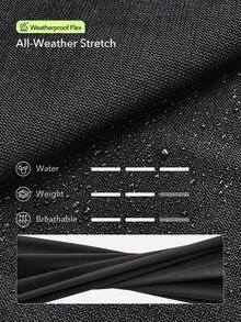 OutZeal Damen Schwarze Sportliche Hose, Wander- und Campinghose mit 4-Wege-Stretch und weitem Bein - Schwarz - Übersicht 6