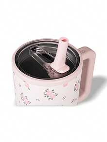 Bình nước thể thao HydroJug Traveler 40oz, di động, thấm hút mồ hôi, chống rò rỉ, nhẹ, chắc chắn, đa năng, thích hợp cho hoạt động ngoài trời, unisex, màu hồng/trắng TRAV40OZWILD - Màu hồng / trắng - Xem 2