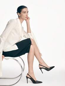 Mnmlis Zapatos de tacón para mujer - Negro - Ver 2