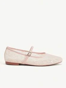 CUCCOO CHICEST Women's Embroidered Breathable Flat Sandals, Versatile For Work And Casual Wear, Summer Wedding Shoes Summer Shoes Bride Shoes - Pink - View 4