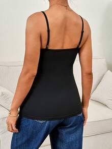 SHEIN Floral Print Casual Maternity Camisole - Multicolor - View 2