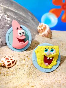 SpongeBob SquarePants | SHEIN 造型有趣的冰箱贴，冰箱装饰佳品，适合厨房装饰，也是一份不错的礼物。 - 彩色 - 查看 1