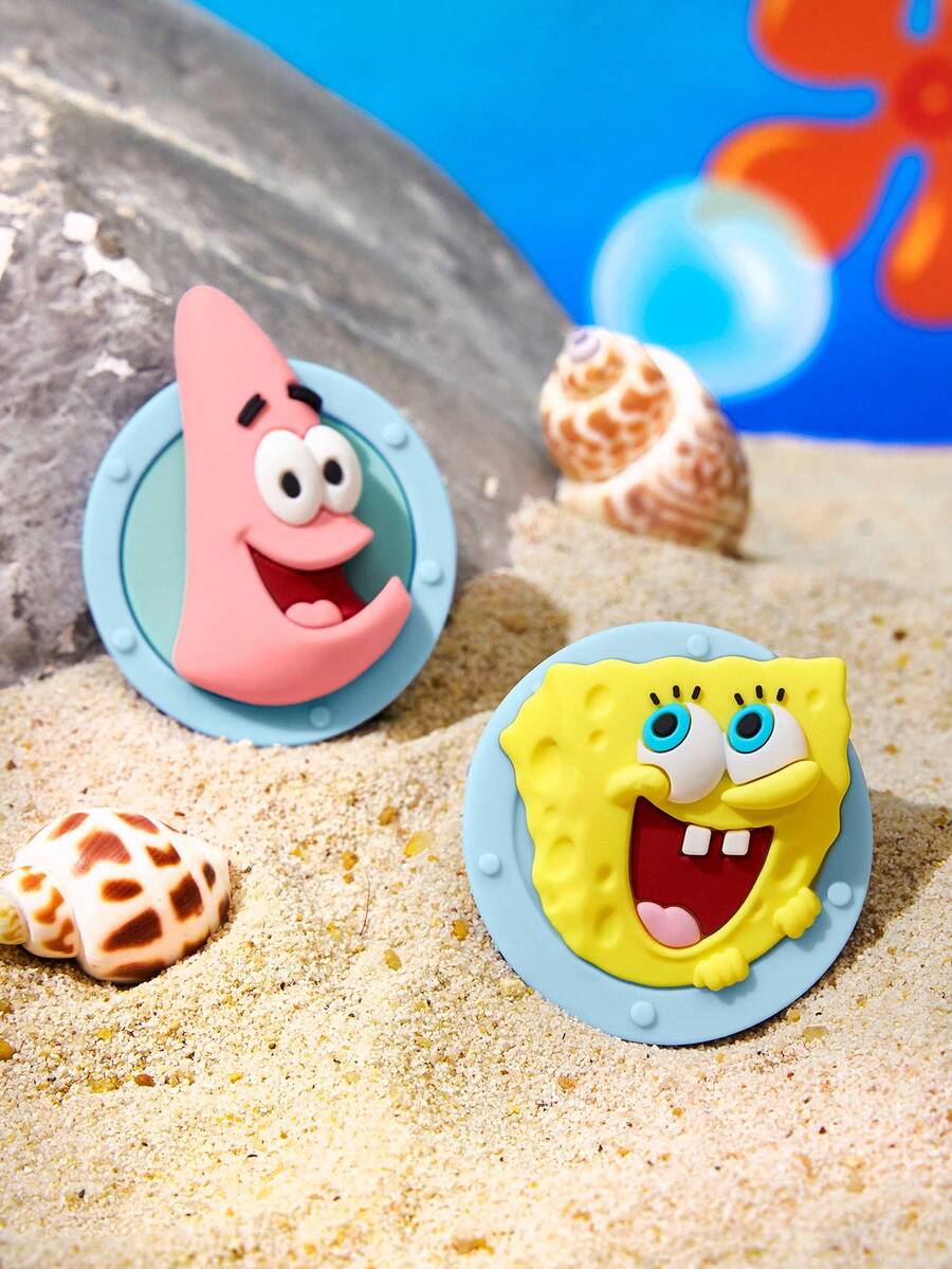 SpongeBob SquarePants | SHEIN 造型有趣的冰箱贴，冰箱装饰佳品，适合厨房装饰，也是一份不错的礼物。 - 彩色 - 查看 1