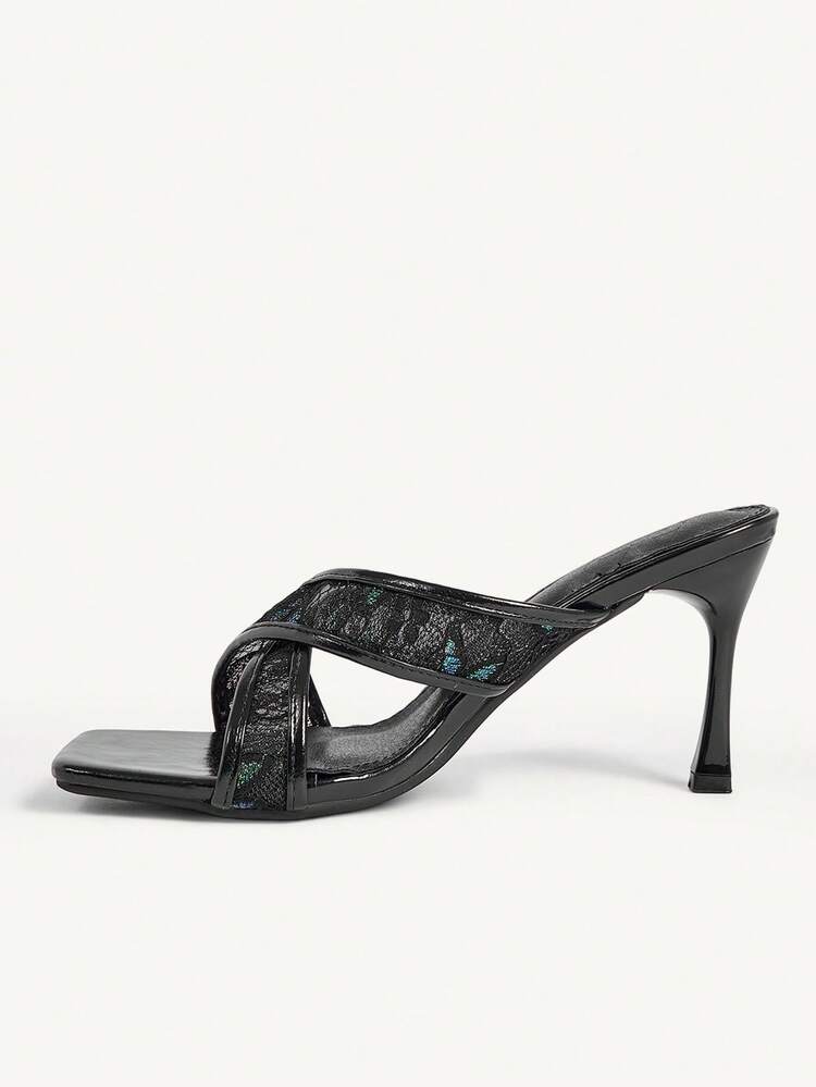 CUCCOO CHICEST Mulheres Primavera/Verão Novo Mini Arco Exquisito Padrão de Pele de Cobra Lagarto Bico Quadrado Salto Fino Alto, Elegante Sexy Fofo Doce Tom Dourado Metálico Champanhe, Peep Toe, Estilo de Férias Roupa para Chá da Tarde, Encontro à Noite