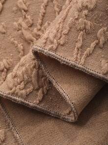 DAZY Kaos Anak Perempuan Remaja dengan Leher Bulat dan Bahan Renda, Model Lengan Mengembang Pas Badan, Musim Gugur - Khaki - View 9