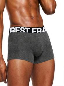 Rest Era Set de 7 calzoncillos tipo bóxer con estampado de letras para hombre - Multicolor - Ver 4